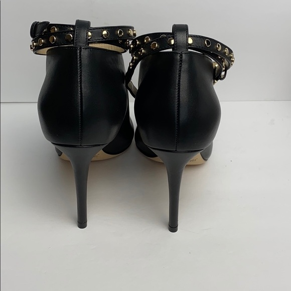 Jimmy Choo Lark 100mm Black Booties Size 37 - Picture 7 of 9
